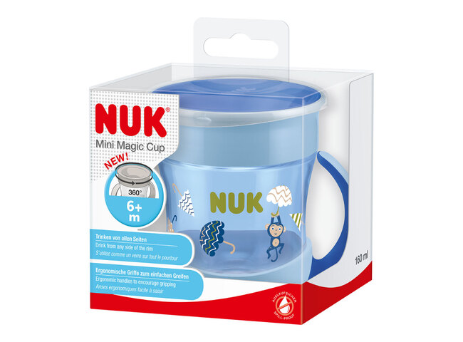 NUK MINI MAGIC CUP 230 ML 6M+ (COM TAMPA)