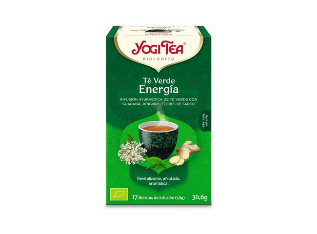 YOGI TEA BIO CHA VERDE ENERGIA 17 SAQ