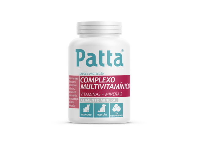 PATTA COMPLEXO MULTIVITAMINICO COMP CAO/GATO X 60                                                 