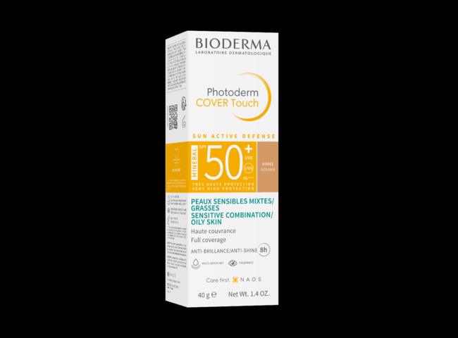 BIODERMA PHOTODERM COVER TOUCH DOURADO SPF50+ 40ML