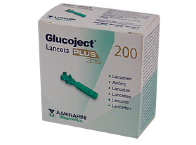 GLUCOJECT PLUS LANCETAS 200 N.D.