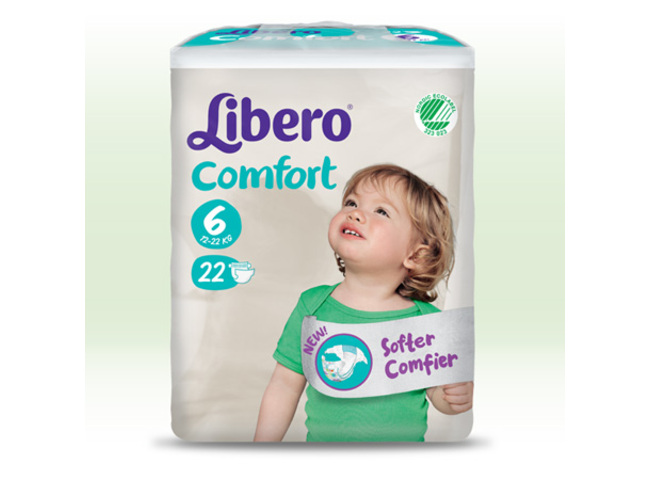 LIBERO COMF FIT 12/2 KG X 22 N6