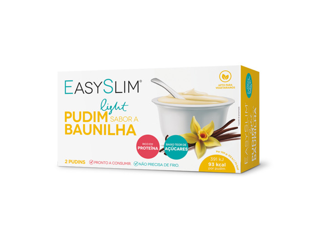 EASYSLIM PUDIM LIGHT BAUNILHA 250G