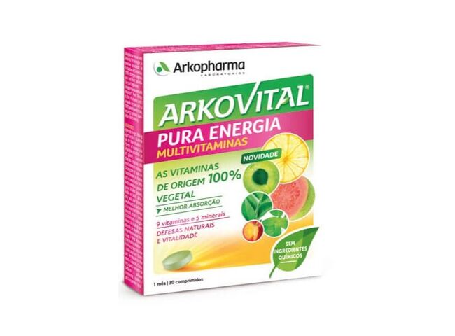 ARKOVITAL PURA ENERGIA 30 COMP