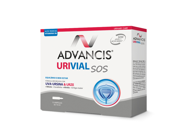 ADVANCIS URIVIAL SOS AMPOLAS 10ML X15