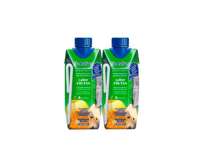 BI-ORALSUERO FRUTAS SOL OR 330ML X2