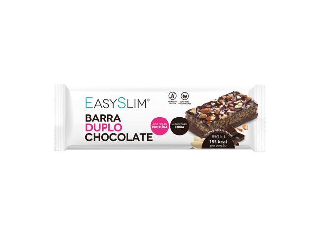 EASYSLIM BARRAS DUPLO CHOCOLATE - 1 UNID.