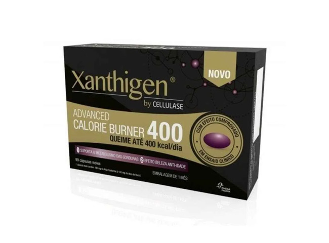 XANTHIGEN ADVANCE CAL BURN 400 CAPS 90+DESC