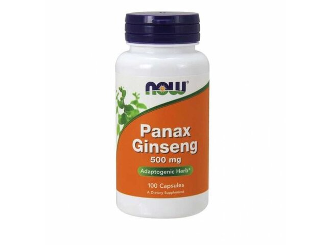 PANAX GINSENG 520MG 100 CAPS VEG NOW