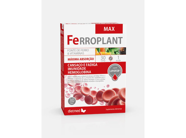 FERROPLANT MAX - 30 COMPRIMIDOS