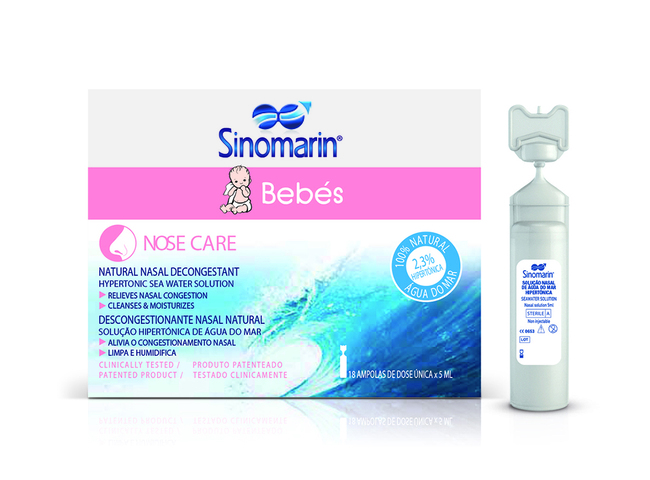 SINOMARIN BEBE SOL HIPERTONICA 18 X 5 ML