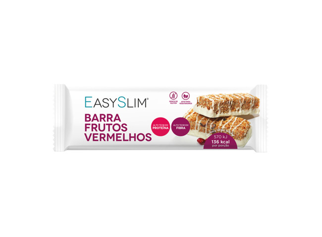 EASYSLIM BARRAS FRUTOS VERMELHOS - 1 UNID.   