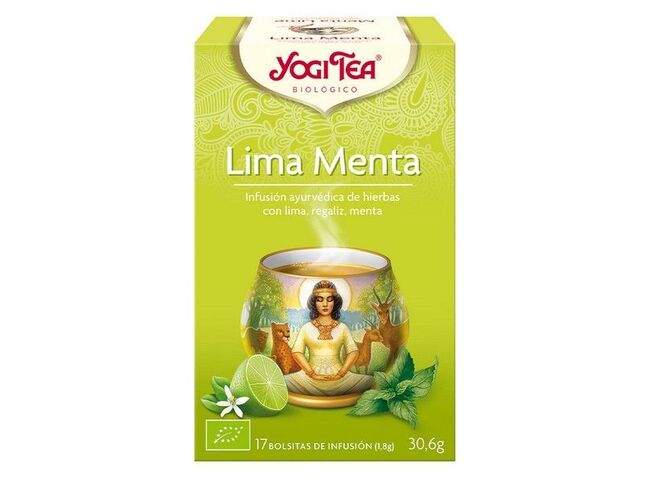 YOGI TEA BIO LIMA-MENTA 17 SAQ