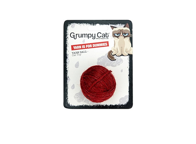 GRUMPY CAT YARN BALL FOR DUMMIES