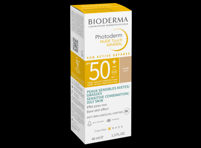 BIODERMA PHOTODERM NUDE TOUCH CLARO SPF50+ 40ML