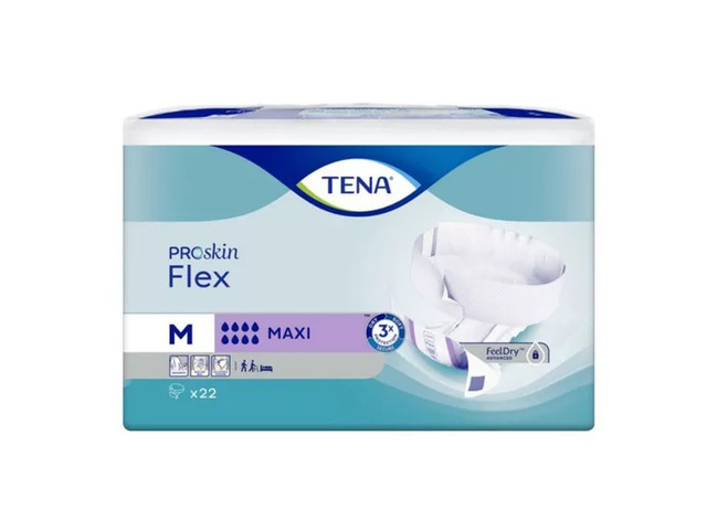 TENA FLEX MAXI FRALDA M X 22