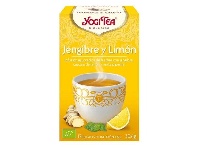 YOGI TEA BIO GENGIBRE LIMAO 17 SAQ