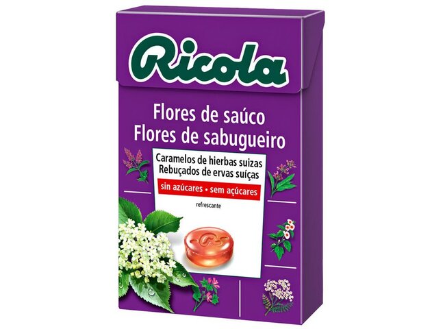 REBUCADOS RICOLA SABUGUEIRO S/ACUCAR 50G