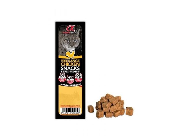 ALPHA SPIRIT CAT FREE RANGE CHICKEN SNACK (UNIDADE)