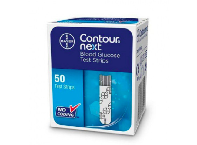 BAYER CONTOUR NEXT 50 TIRAS TESTE