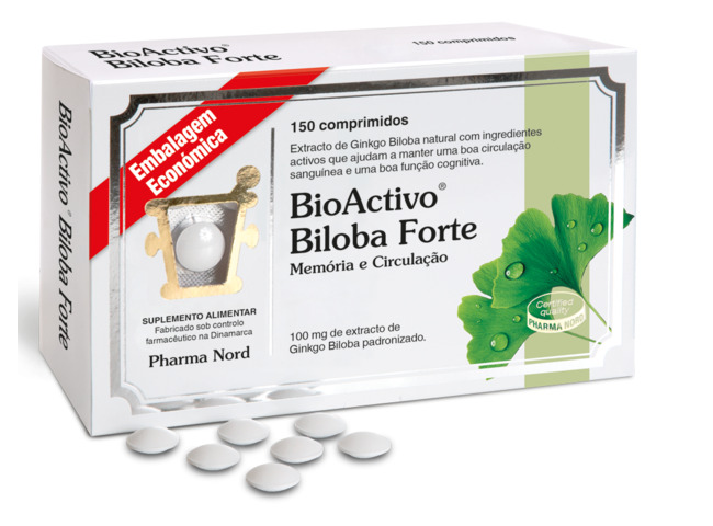 BIOACTIVO BILOBA 100 MG 150 COMP                                                                      