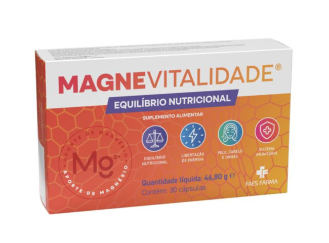 MAGNEVITALIDADE 30 CÁPSULAS 