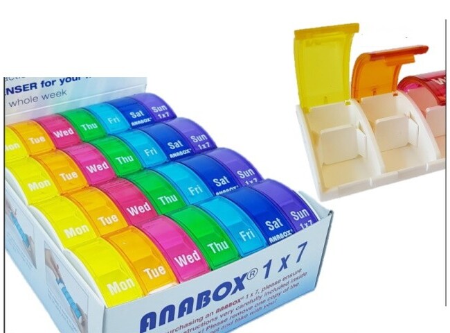 ANABOX 7 DIAS DOSEADOR SEMANAL