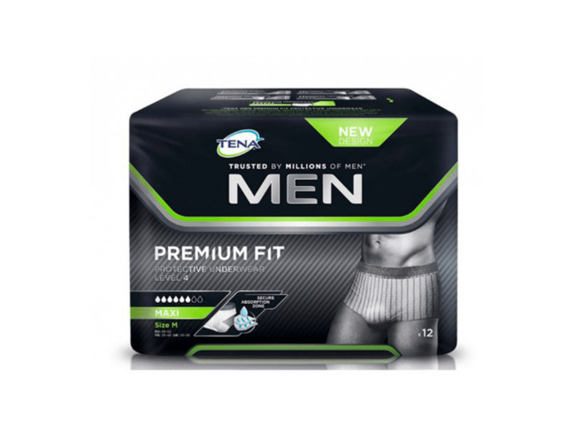 TENA MEN CUECA LEVEL 4 M X 12