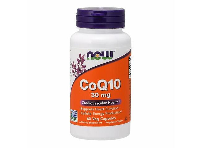 COQ10 30 MG 60 CAPS VEG NOW