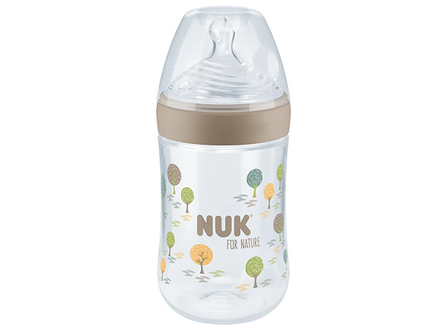 NUK FOR NATURE BIBERÃO PP260 ML -CREME-SI M-IT