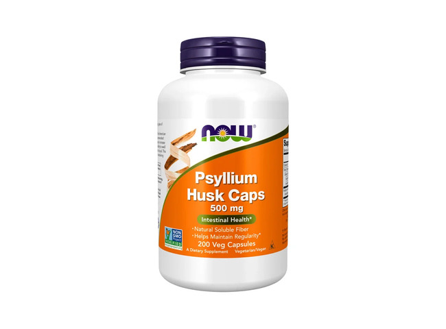 PSYLLIUM HUSK 500 MG 200 CAPS  NOW