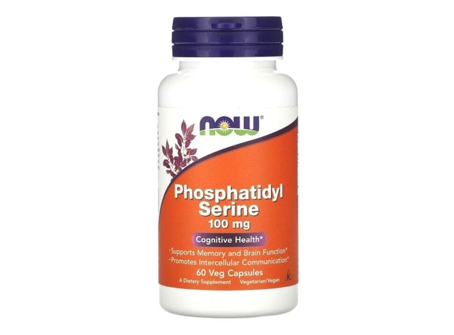 PHOSPHATIDYL SERINE 100 MG 60 CAPS VEG NOW