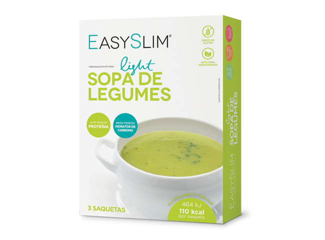 EASYSLIM SOPA LIGHT LEGUMES SAQUETAS 30,5 X3