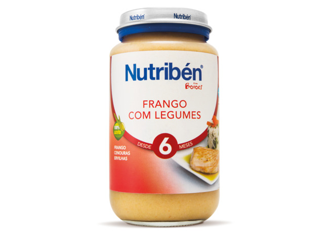 NUTRIBEN BOIAO FRANGO C/LEGUMES 250G