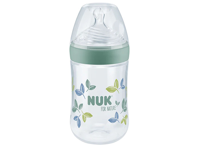 NUK FOR NATURE BIBERÃO PP260 ML-VERDE-SI M-IT