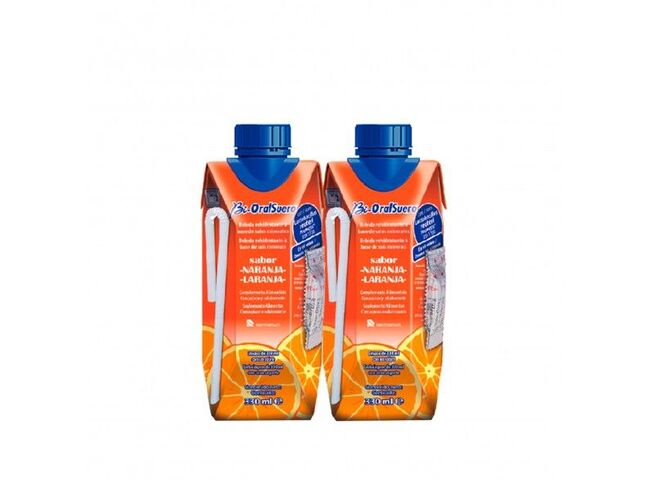 BI-ORALSUERO LARANJA SOL OR 330ML X2