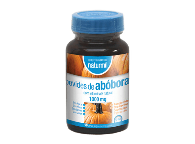 OLEO DE PEVIDES DE ABOBORA 1000MG 90CAPS  NATURMIL - DIETMED