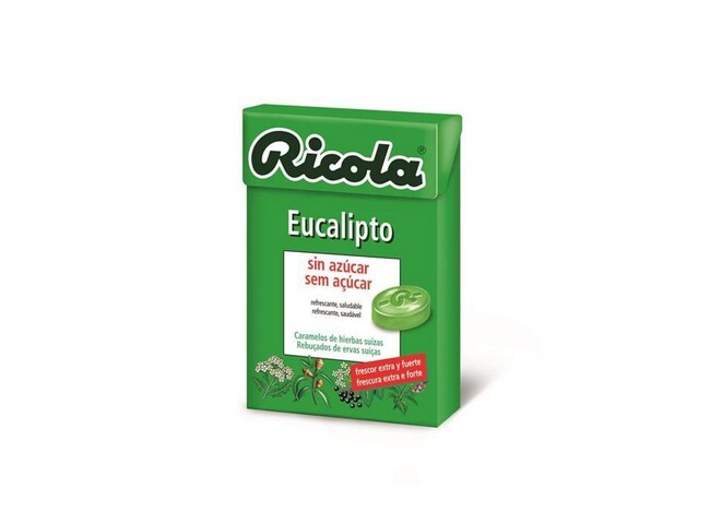 REBUCADOS RICOLA EUCALIPTO S/ACUCAR 50G