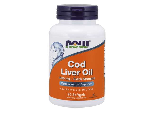 COD LIVER OIL EXTRA STRENGH 1000MG 90 CAPS  NOW