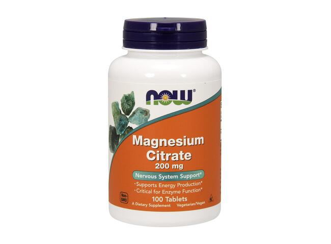 MAGNESIUM CITRATE 200 MG 100 COMP NOW