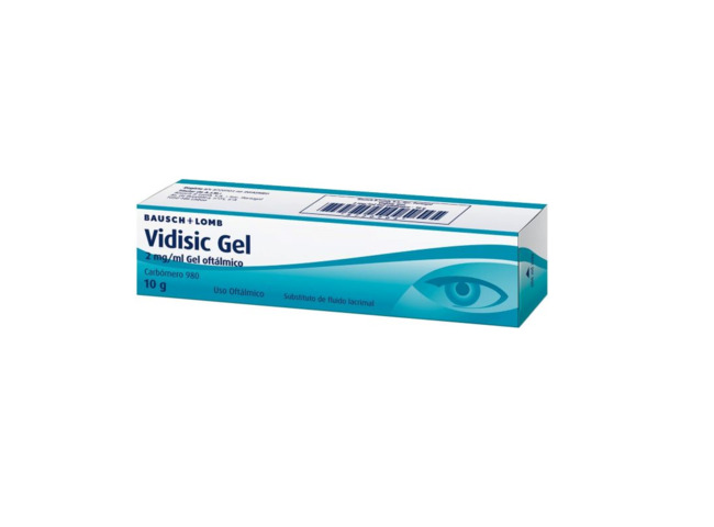 VIDISIC GEL OFT 2MG/G 10G