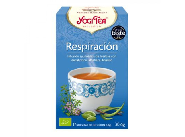 YOGI TEA BIO RESPIRAÇAO 17 SAQ