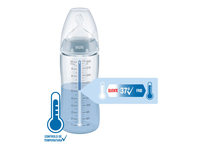 NUK FIRST CHOICE BIBERÃO PP 300 ML SI 2-FLOW-IT