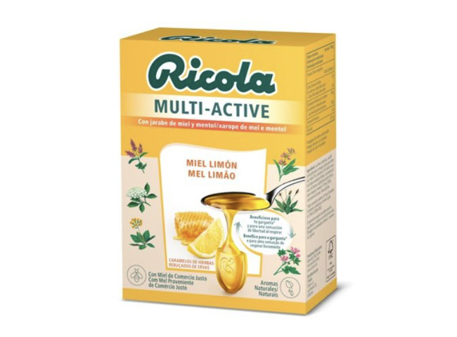 RICOLA MULTI ACTIVE REB MEL/LIMAO 51G