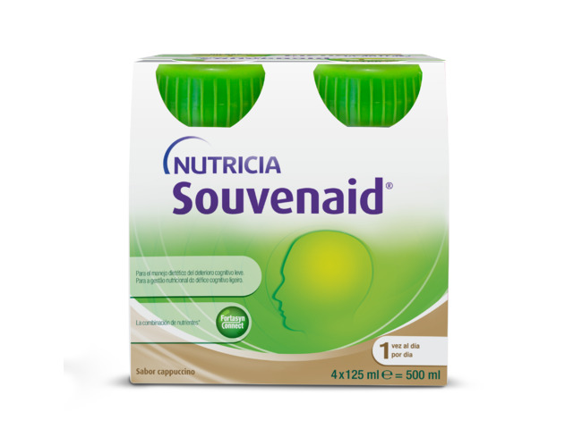 SOUVENAID CAPPUCINO 4 x 125 ML