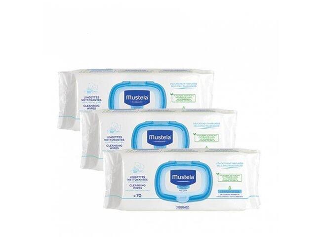 MUSTELA BEBE TOALHETES PERFX210 PR ESP