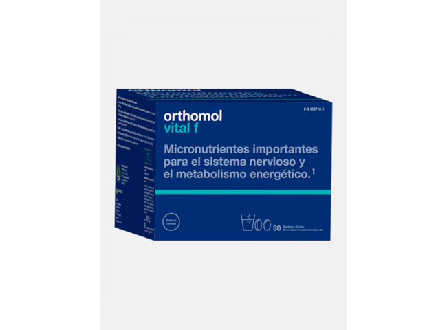 ORTHOMOL VITAL F 30 PORCOES PO + CAPS