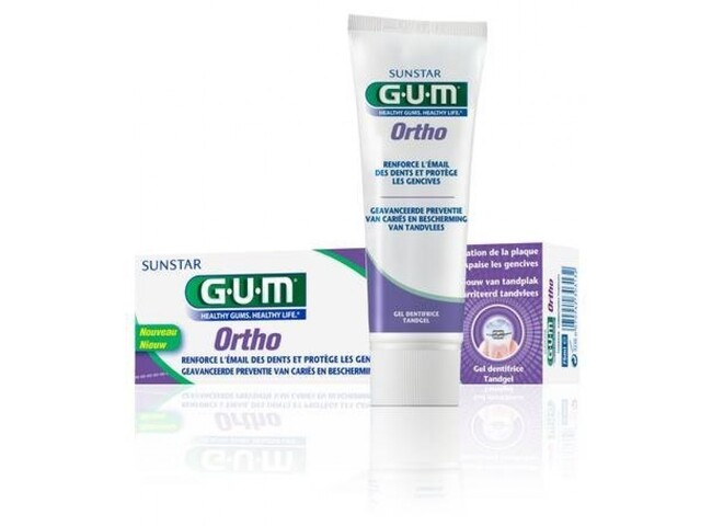 GUM ORTHO GEL DENT 75ML