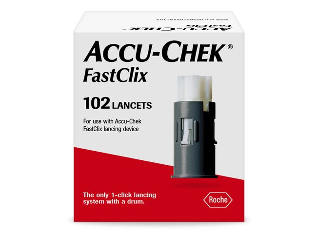 ACCU-CHEK FASTCLIX LANCETS 102 N.D.