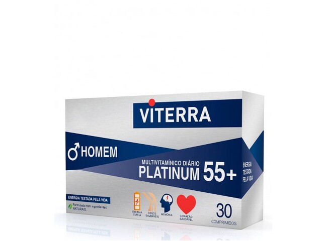 VITERRA PLATINUM HOMEM 30 COMP + MULHER 30 COMP